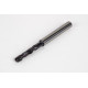 4.1mm Ø Carbide Drill, 6mm Shank x 140° Point Angle x 30° Helix, 3XD, 2 Flute, TiAlN Coated, GP