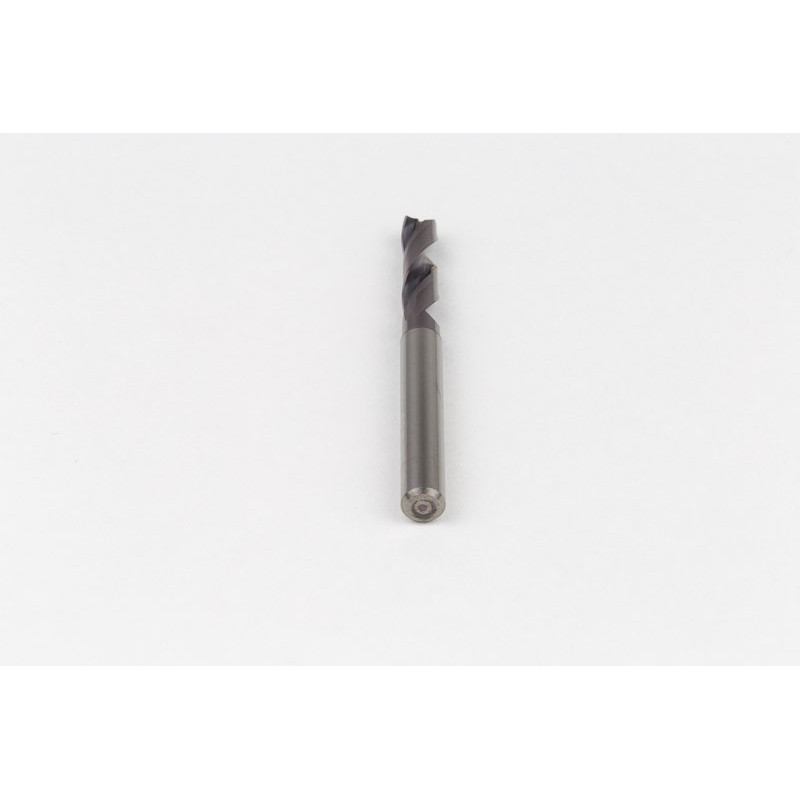 5.5mm Ø Carbide Drill, 6mm Shank x 140° Point Angle x 30° Helix, 3XD, 2 Flute, TiAlN Coated, GP