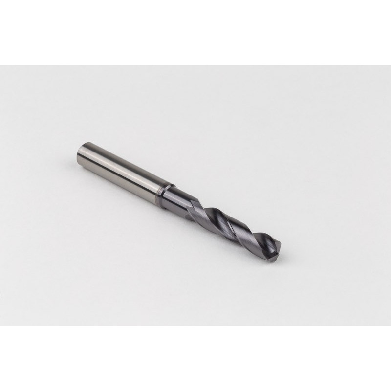 Твердосплавне свердло Ø 6,6 мм, хвостовик 8 мм x кут вершини 140° x спіраль 30°, 3XD, 2 канавки, покриття TiAlN, GP