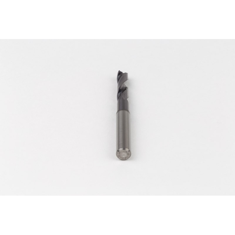 Твердосплавне свердло Ø 7 мм, хвостовик 8 мм x кут вістря 140° x спіраль 30°, 3XD, 2 канавки, покриття TiAlN, GP