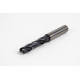 10.2mm Ø Carbide Drill, 12mm Shank x 140° Point Angle x 30° Helix, 3XD, 2 Flute, TiAlN Coated, GP
