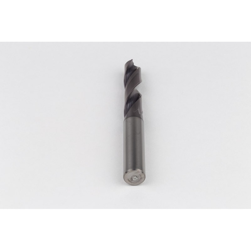 11.5mm Ø Carbide Drill, 12mm Shank x 140° Point Angle x 30° Helix, 3XD, 2 Flute, TiAlN Coated, GP