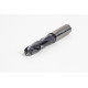 14.5mm Ø Carbide Drill, 14mm Shank x 140° Point Angle x 30° Helix, 3XD, 2 Flute, TiAlN Coated, GP