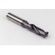 16mm Ø Carbide Drill, 16mm Shank x 140° Point Angle x 30° Helix, 3XD, 2 Flute, TiAlN Coated, GP