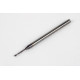 1mm Ø Carbide Drill, 3mm Shank x 140° Point Angle x 15° Helix, 5XD, 2 Flute, TiAlN Coated, GP