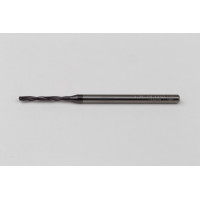 Твердосплавне свердло Ø 1,75 мм, хвостовик 3 мм x кут вершини 140° x спіраль 17°, 5xD, 2 канавки, покриття TiAlN, GP