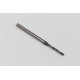 1.75mm Ø Carbide Drill, 3mm Shank x 140° Point Angle x 17° Helix, 5XD, 2 Flute, TiAlN Coated, GP