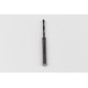 2mm Ø Carbide Drill, 4mm Shank x 140° Point Angle x 18° Helix, 5XD, 2 Flute, TiAlN Coated, GP