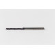 2.3mm Ø Carbide Drill, 4mm Shank x 140° Point Angle x 18° Helix, 5XD, 2 Flute, TiAlN Coated, GP