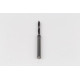 2.3mm Ø Carbide Drill, 4mm Shank x 140° Point Angle x 18° Helix, 5XD, 2 Flute, TiAlN Coated, GP