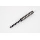 3mm Ø Carbide Drill, 6mm Shank x 140° Point Angle x 30° Helix, 5XD, 2 Flute, TiAlN Coated, GP