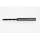 3mm Ø Carbide Drill, 6mm Shank x 140° Point Angle x 30° Helix, 5XD, 2 Flute, TiAlN Coated, GP