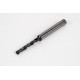 3.5mm Ø Carbide Drill, 6mm Shank x 140° Point Angle x 30° Helix, 5XD, 2 Flute, TiAlN Coated, GP