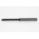 4mm Ø Carbide Drill, 6mm Shank x 140° Point Angle x 30° Helix, 5XD, 2 Flute, TiAlN Coated, GP