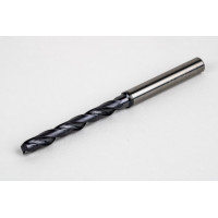 Твердосплавне свердло Ø 5 мм, хвостовик 6 мм x кут вістря 140° x спіраль 30°, 5XD, 2 канавки, покриття TiAlN, GP