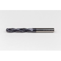 Твердосплавне свердло Ø 8 мм, хвостовик 8 мм x кут вістря 140° x спіраль 30°, 5XD, 2 канавки, покриття TiAlN, GP