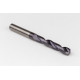 10mm Ø Carbide Drill, 10mm Shank x 140° Point Angle x 30° Helix, 5XD, 2 Flute, TiAlN Coated, GP
