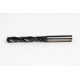 10.2mm Ø Carbide Drill, 12mm Shank x 140° Point Angle x 30° Helix, 5XD, 2 Flute, TiAlN Coated, GP