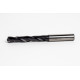 10.8mm Ø Carbide Drill, 12mm Shank x 140° Point Angle x 30° Helix, 5XD, 2 Flute, TiAlN Coated, GP