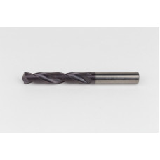 Твердосплавне свердло Ø 12 мм, хвостовик 12 мм x кут вістря 140° x спіраль 30°, 5XD, 2 канавки, покриття TiAlN, GP