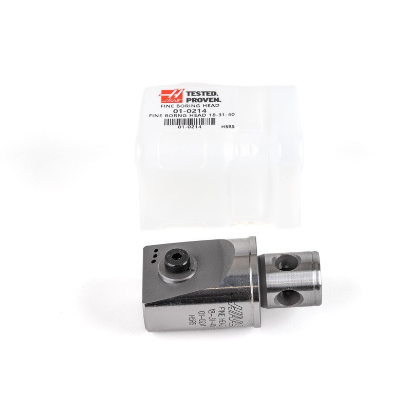 30.9 - 40.1mm (1.217 - 1.579") Ø Finish Boring Head, 18mm Pilot Diameter x 40mm Body Length, TSC