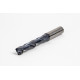 12.5mm Ø Carbide Drill, 14mm Shank x 140° Point Angle x 30° Helix, 5XD, 2 Flute, TiAlN Coated, GP