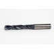 12.5mm Ø Carbide Drill, 14mm Shank x 140° Point Angle x 30° Helix, 5XD, 2 Flute, TiAlN Coated, GP