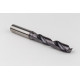 13.5mm Ø Carbide Drill, 14mm Shank x 140° Point Angle x 30° Helix, 5XD, 2 Flute, TiAlN Coated, GP