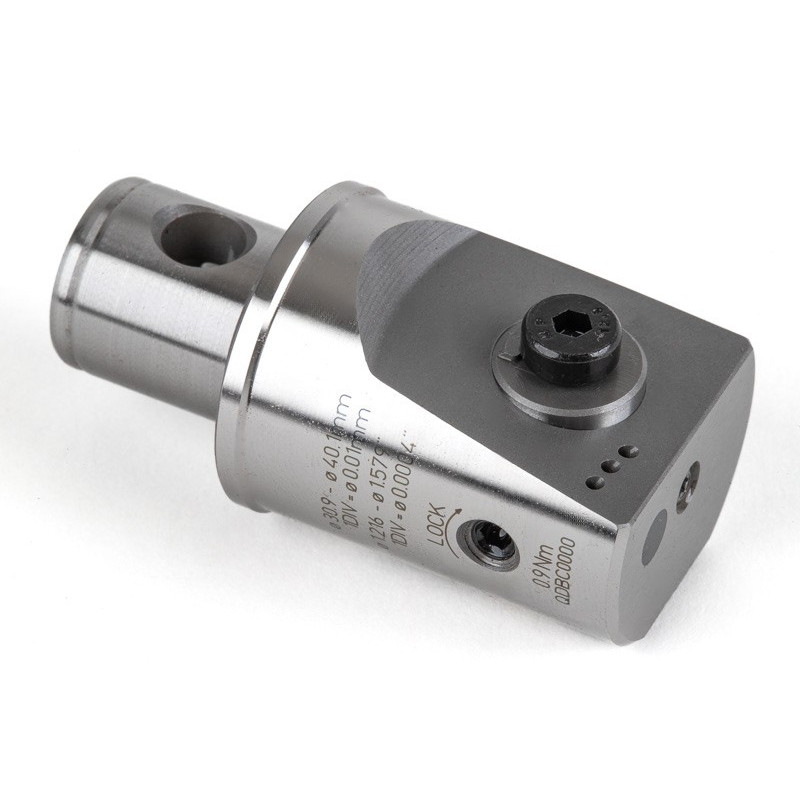 30.9 - 40.1mm (1.217 - 1.579") Ø Finish Boring Head, 18mm Pilot Diameter x 40mm Body Length, TSC