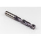 15.1mm Ø Carbide Drill, 16mm Shank x 140° Point Angle x 30° Helix, 5XD, 2 Flute, TiAlN Coated, GP