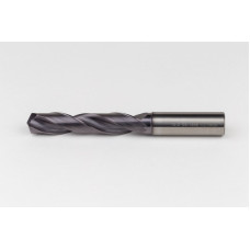Твердосплавне свердло Ø 16 мм, хвостовик 16 мм x кут вістря 140° x спіраль 30°, 5XD, 2 канавки, покриття TiAlN, GP