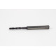 3mm Ø Carbide Drill, 6mm Shank x 140° Point Angle x 23° Helix, 5XD, 2 Flute, TiAlN Coated, GP, TSC