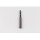 3.3mm Ø Carbide Drill, 6mm Shank x 140° Point Angle x 25° Helix, 5XD, 2 Flute, TiAlN Coated, GP, TSC