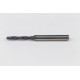 3.7mm Ø Carbide Drill, 6mm Shank x 140° Point Angle x 27° Helix, 5XD, 2 Flute, TiAlN Coated, GP, TSC