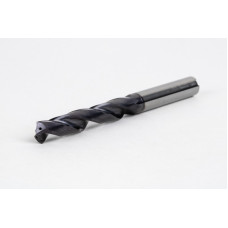 Твердосплавне свердло Ø 8,5 мм, хвостовик 10 мм x кут вершини 140° x спіраль 26°, 5XD, 2 канавки, покриття TiAlN, GP, TSC