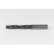 10.5mm Ø Carbide Drill, 12mm Shank x 140° Point Angle x 27° Helix, 5XD, 2 Flute, TiAlN Coated, GP, TSC