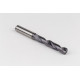 11.5mm Ø Carbide Drill, 12mm Shank x 140° Point Angle x 29° Helix, 5XD, 2 Flute, TiAlN Coated, GP, TSC