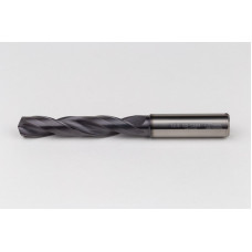 Твердосплавне свердло Ø 12,5 мм, хвостовик 14 мм x кут вершини 140° x спіраль 27°, 5XD, 2 канавки, покриття TiAlN, GP, TSC