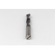 13.5mm Ø Carbide Drill, 14mm Shank x 140° Point Angle x 29° Helix, 5XD, 2 Flute, TiAlN Coated, GP, TSC