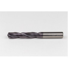 Твердосплавне свердло Ø 14,5 мм, хвостовик 14 мм x кут вершини 140° x спіраль 30°, 5XD, 2 канавки, покриття TiAlN, GP, TSC