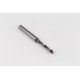 3.3mm Ø Carbide Drill, 6mm Shank x 140° Point Angle x 25° Helix, 5XD, 2 Flute, TiAlN Coated, Inox / SS, TSC
