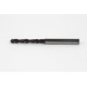 4.5mm Ø Carbide Drill, 6mm Shank x 140° Point Angle x 32° Helix, 5XD, 2 Flute, TiAlN Coated, Inox / SS, TSC