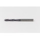 5.5mm Ø Carbide Drill, 6mm Shank x 140° Point Angle x 28° Helix, 5XD, 2 Flute, TiAlN Coated, Inox / SS, TSC