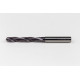 Твердосплавне свердло Ø 7 мм, хвостовик 8 мм x кут вістря 140° x спіраль 27°, 5XD, 2 канавки, покриття TiAlN, нержавіюча сталь / нержавіюча сталь, TSC