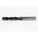 10mm Ø Carbide Drill, 10mm Shank x 140° Point Angle x 30° Helix, 5XD, 2 Flute, TiAlN Coated, Inox / SS, TSC