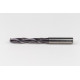 10.5mm Ø Carbide Drill, 12mm Shank x 140° Point Angle x 27° Helix, 5XD, 2 Flute, TiAlN Coated, Inox / SS, TSC