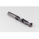 16mm Ø Carbide Drill, 16mm Shank x 140° Point Angle x 30° Helix, 5XD, 2 Flute, TiAlN Coated, Inox / SS, TSC