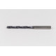 4mm Ø Carbide Drill, 6mm Shank x 140° Point Angle x 29° Helix, 8XD, 2 Flute, TiAlN Coated, GP, TSC