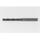 4.5mm Ø Carbide Drill, 6mm Shank x 140° Point Angle x 32° Helix, 8XD, 2 Flute, TiAlN Coated, GP, TSC
