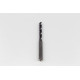 4.5mm Ø Carbide Drill, 6mm Shank x 140° Point Angle x 32° Helix, 8XD, 2 Flute, TiAlN Coated, GP, TSC